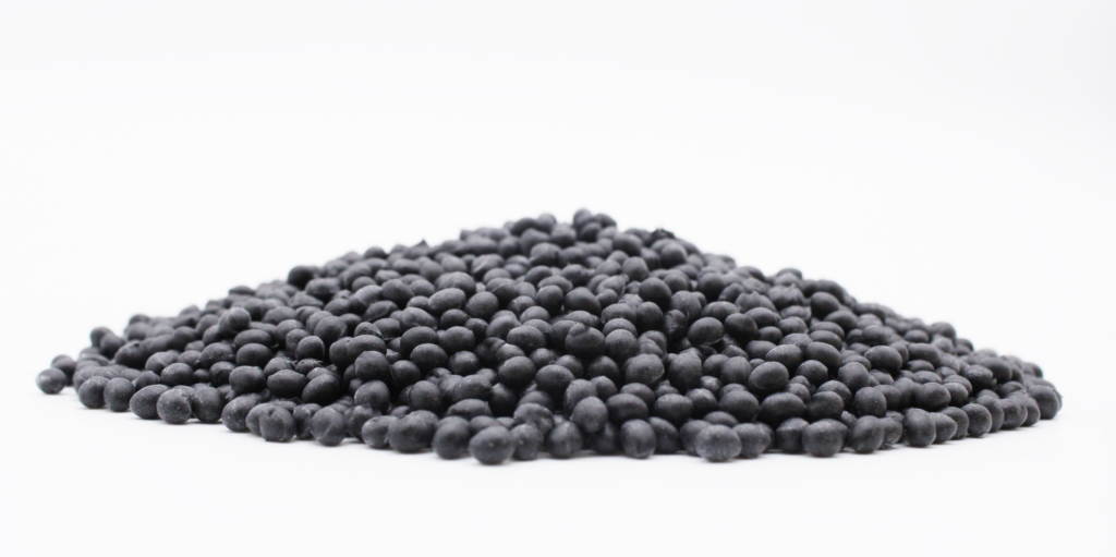 Black Granular Pile Finished