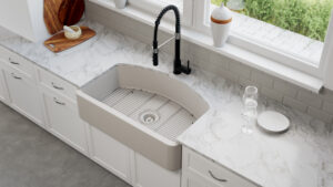 Farmhouse sink LifeStyle Bulge Front 3K